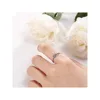 Trumium 925 Sterling Silver Ring Celtic Knot Simple Criss Cross Infinity Wedding Band for Women Jewelry Size 3-12 Rings in Bulk 3