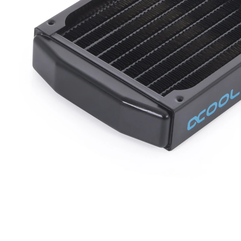 Alphecool-full Copper Radiator For Computer Liquid Loop Build Water Cooling System Nexxos St25 92 mm 132x92x25 mm - Imagem 6