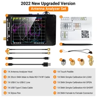 NanoVNA Vector Network Analyzer 10KHz-1.5GHz Standing Waves Shortwave MF HF VHF UHF Antenna Analyzer Digital Nano VNA Tester 2