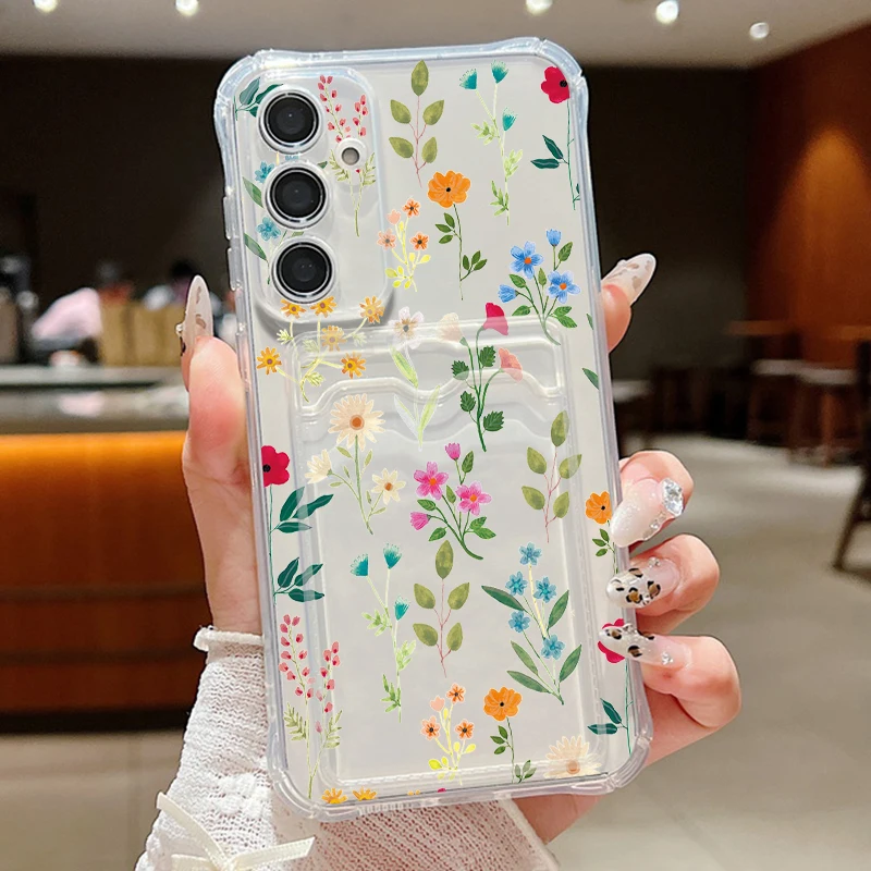Vibrant Floral Phone Case - Colorful Flowers and Plants Design