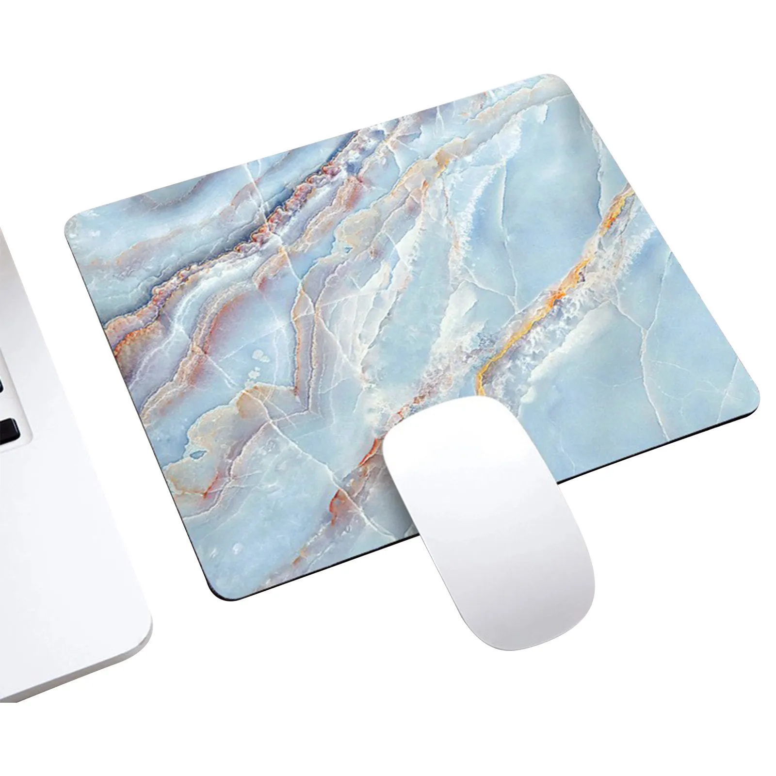 1PC Silicone Mouse Pad Marble Nordic Style Mouse Pad for Gaming Laptop