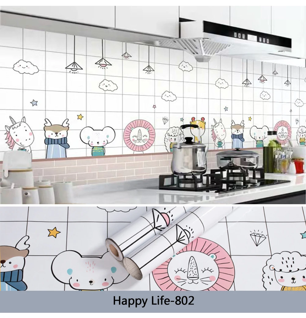Autoadesivo PVC Grade Padrão Wallpapers, Home Renovation,