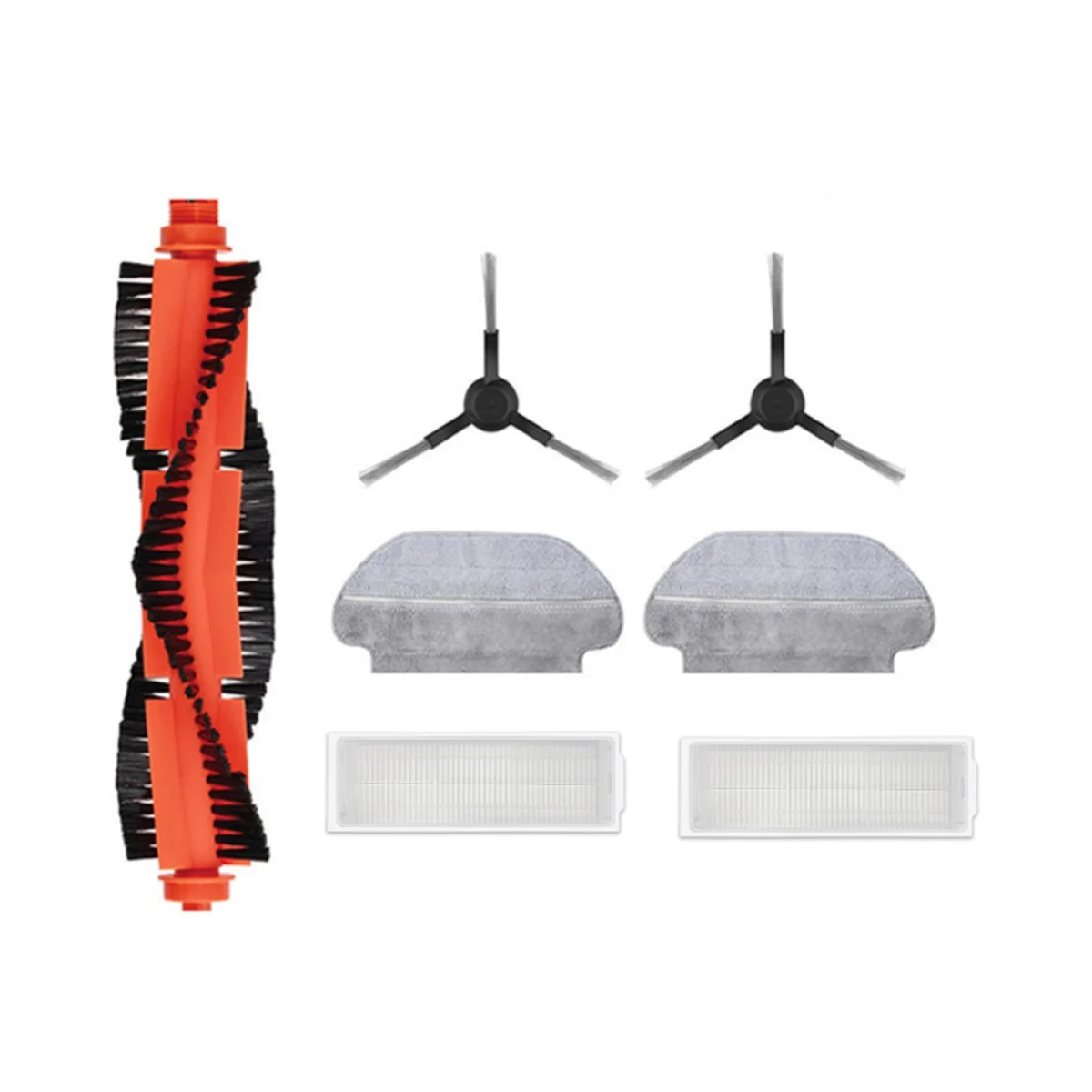 

7PCS for Mi Robot Vacuum-Mop Pro STYTJ02YM 3C Vacuum Cleaner Parts Main Side Brush Mop Cloths Hepa Filter