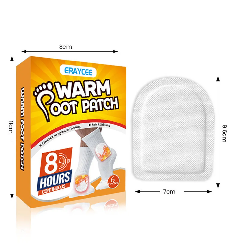 Description Picture 6 of itemUniversal Body Foot Warmer Sticker Self Adhesive Lasting Heat Patch Safe Hand Feet Warm Paste Pads Heating Insole