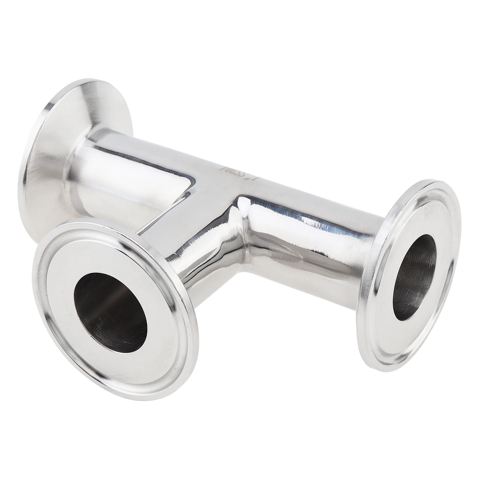 Pipe Encaixe Sanitário Tri Clamp Tee t Joint Food Grade Way 25 mm 1.5 Aço Inoxidável 304 od