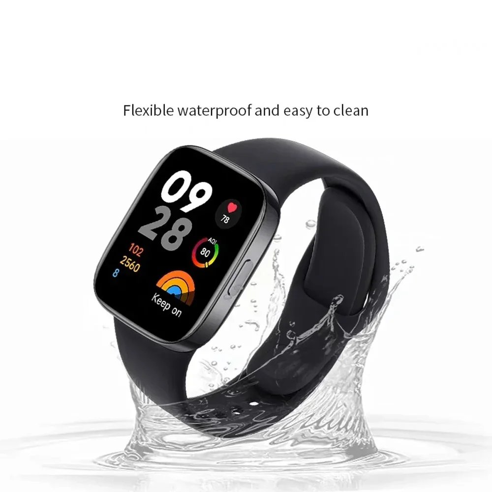 Premium Silicone Replacement Watch Strap - Universal Fit