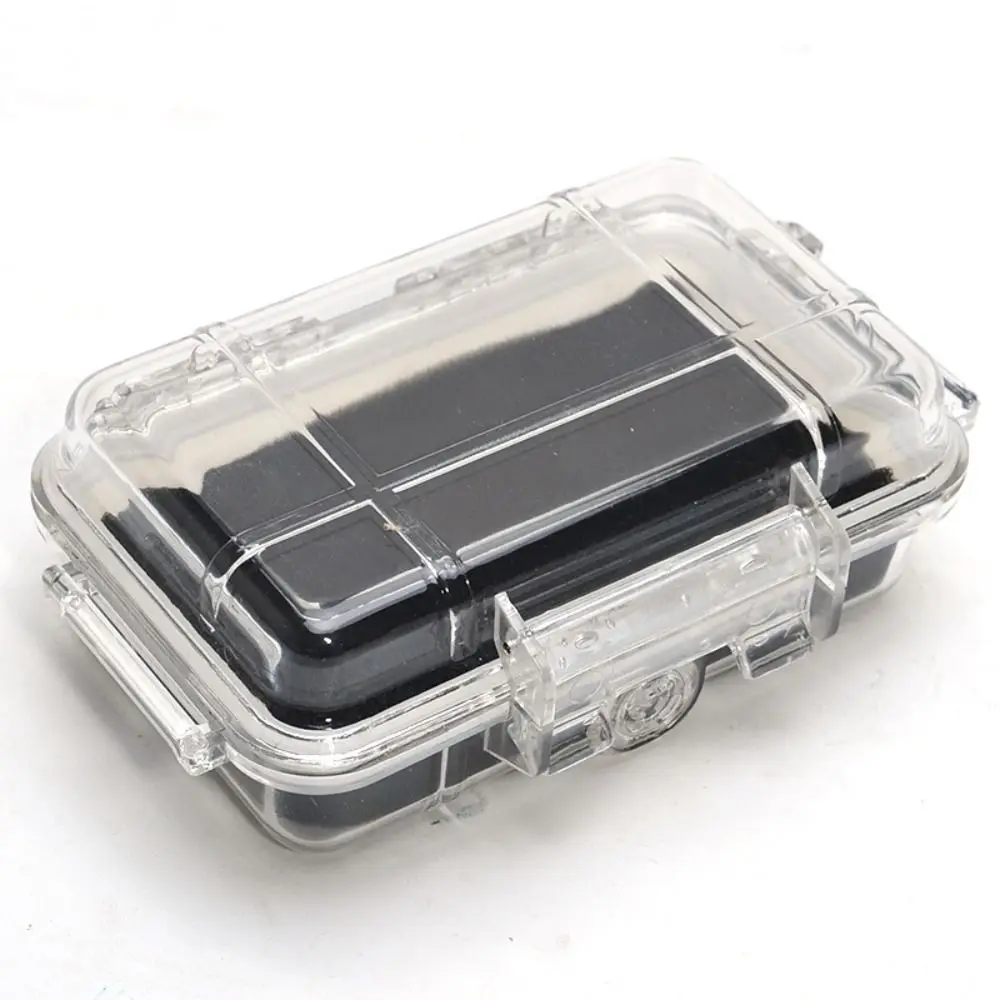 Tool Storage Box Durable ABS Camping Shockproof Transparent Sealed Storage Box Equipment Dry Professional Waterproof Toolbox