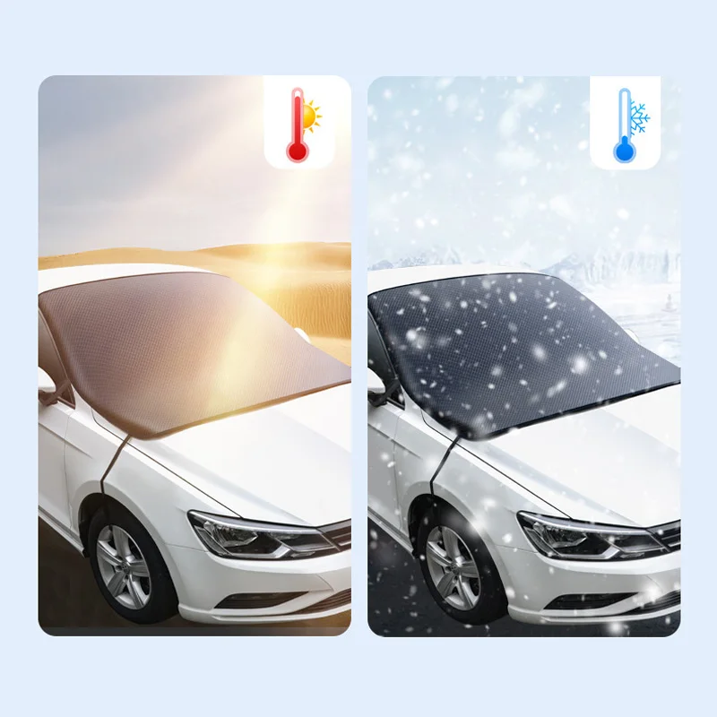 Car Snow Shield Frost Prevention Front Windshield Sunshade Universal Snow Shield Car Coat car sun shade