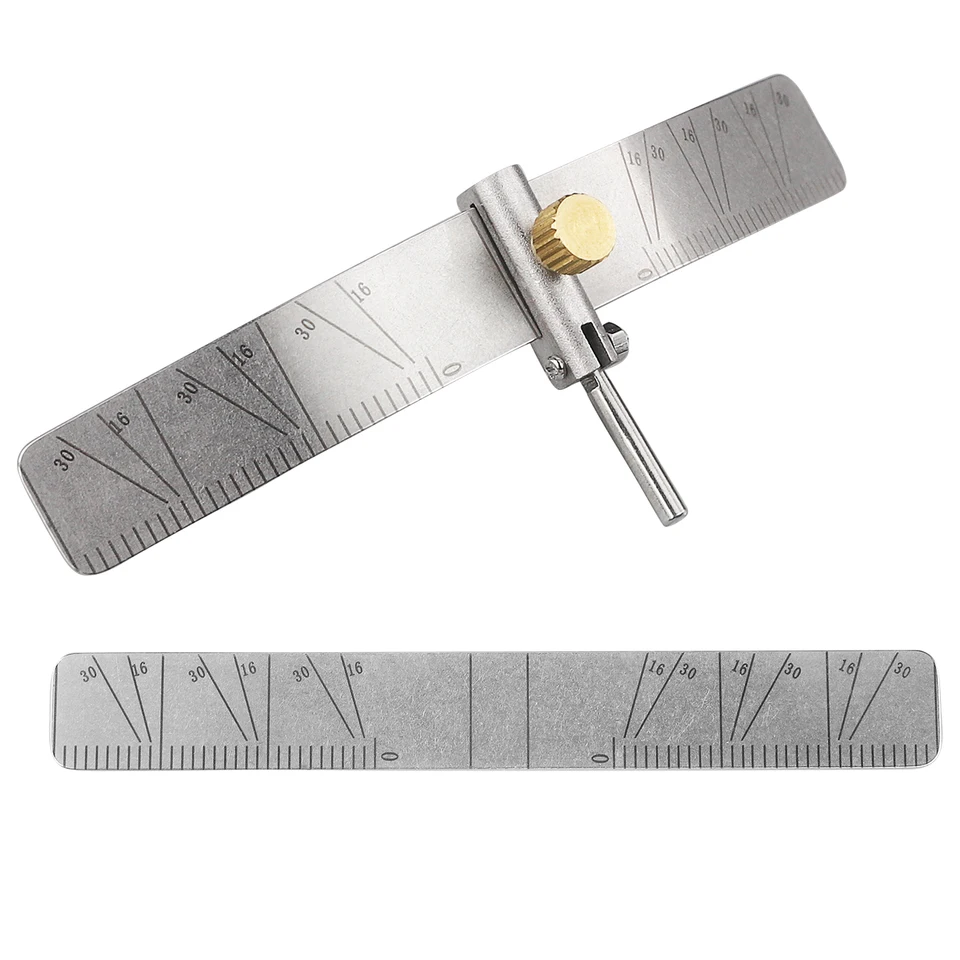 Kit Chirurgico Dentale AZDENT - Regolatore Guida E Righello Per Impianti - Set In Acciaio