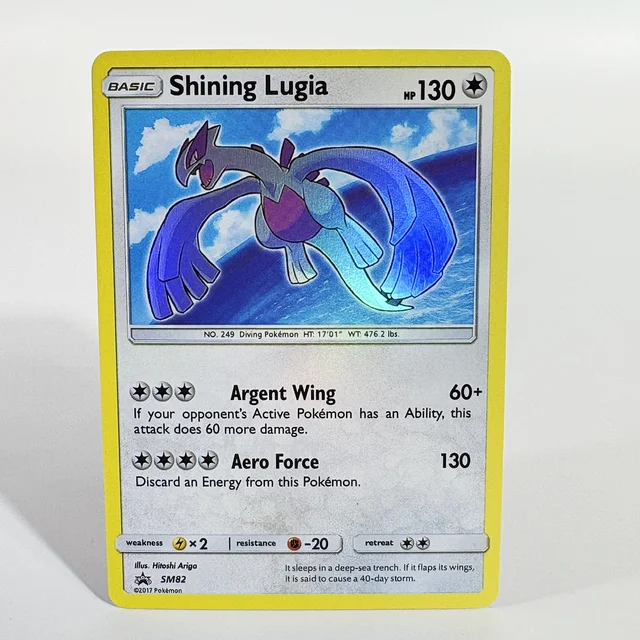 PKM/PTCG Cards Foil Flash Card SHINING LUGIA LATIAS&LATIOS WHITNEY EVELYN Trading Card Christmas Present Playing Card 4