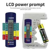 Batteries Tester Digital Capacity Universal Button For Lithum N /AAA/CAA/D/1.5V Cell Batteries Tester Checker BT168 Power 1