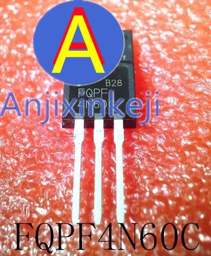 

10pcs 100% orginal new FQPF4N60C 4N60C TO-220F