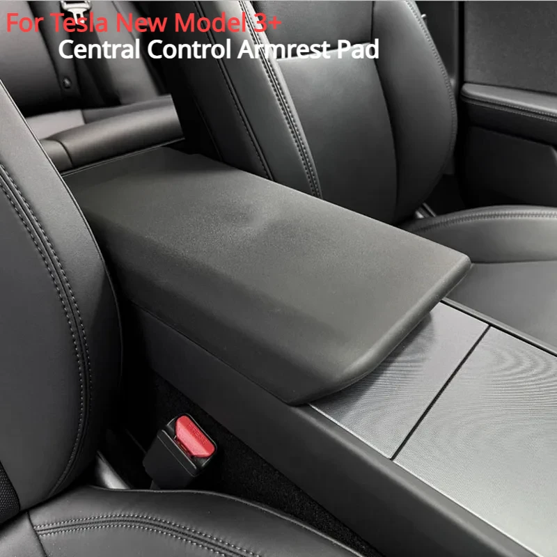 

Кожаный чехол для Tesla Model 3 Highland 2024 из углеродного волокна, защитная крышка, автозапчасти, детали для украшения интерьера