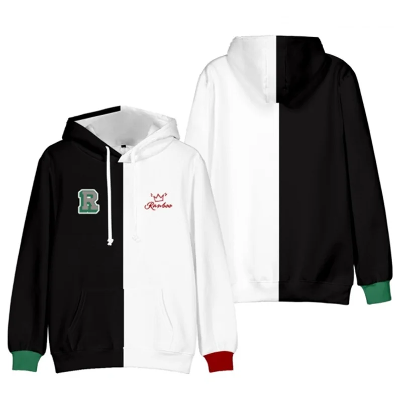 New Hoodie Ranboo Merch Hoodies Dream Team SMP Print Hooded Winter Men/Women Hip HOP Harajuku Sweatshirt Casual Tops