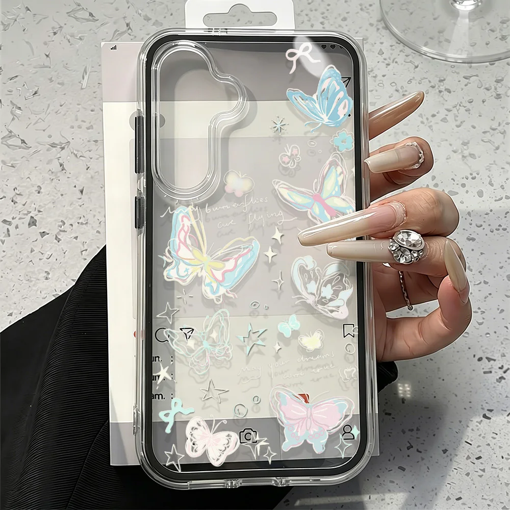 Colorful Butterfly Phone Case - Vibrant Protective Cover