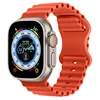 for Apple Watch Ultra 1 2 49mm Ocean Silicone Strap for iwatch Series 9 8 7 6 42mm 44mm 45mm 49mm Breathable Bracelet Wristband 2