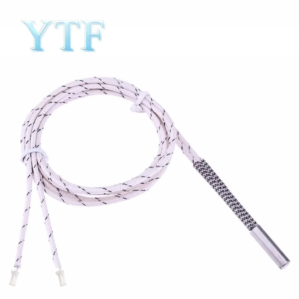 3D 프린터 카트리지 히터, Cr6 se MK Mendel Reprap 압출기 부품, 열 부품, 12V, 24V, 40W, 50W, 6*20mm, 15mm, 30mm, 11cm, 1m