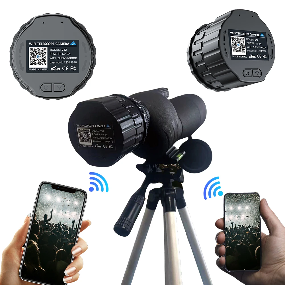 WiFi Telescope Eyepiece Camera for Bird Watching
