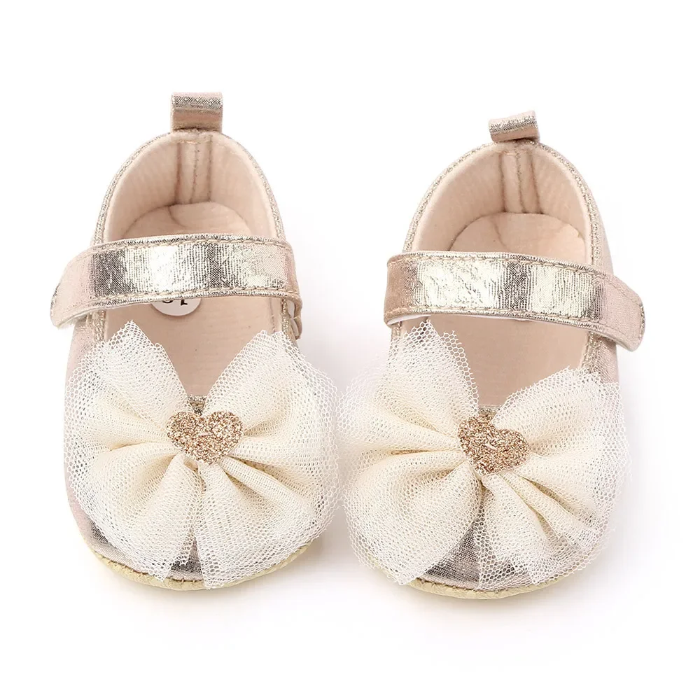Baby Girl Shoes Comfortable Butterfly-knot Artificial Leather Cotton Sole Shoes Fashion First Walkers Kid Shoes Chaussures Fille 5