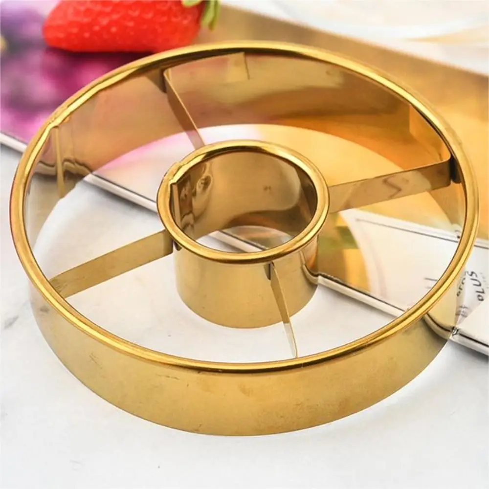 Rustproof Stainless Steel Donut Mold Baking Supplies Cake Decorating Tool Cookie Cutters DIY Bread Cutter Desserts pastry tools