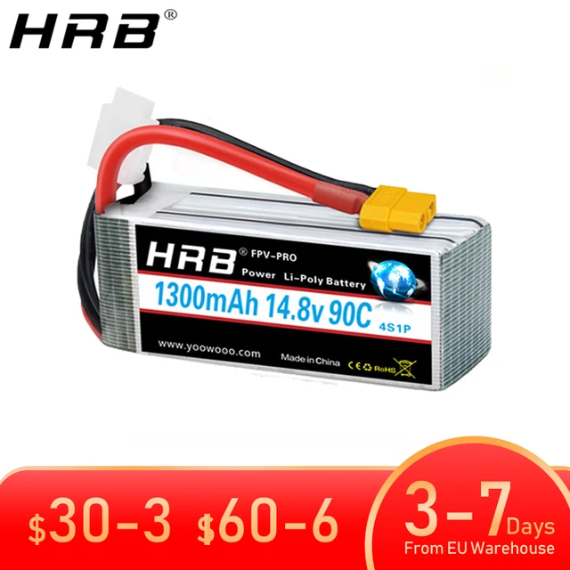 Batterie Li-Po 7.4V 1300mAh - 2S / 30C / 60C