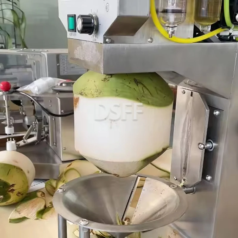 Multi Functional Green Coconut Peeler, Commercial Stainless Steel Coconut Peeler