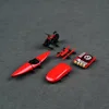 CM 1/64  Model Car Plastic Roof Accessories Toys Travel off-road Series with 1:64 Scale Bicycle, Kayak Model Kit (Without Cars) 2