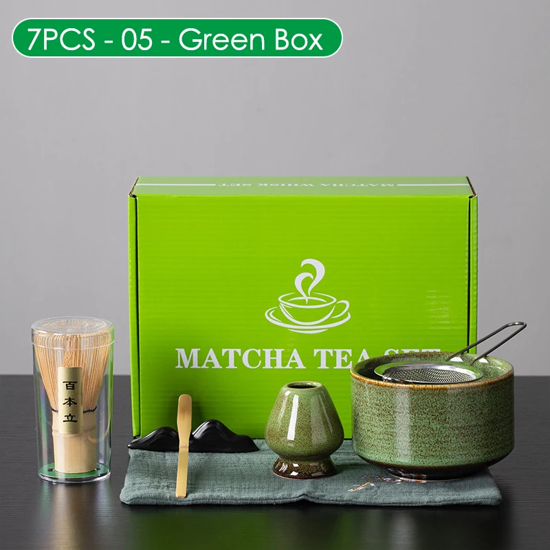 7pcs 05 green box