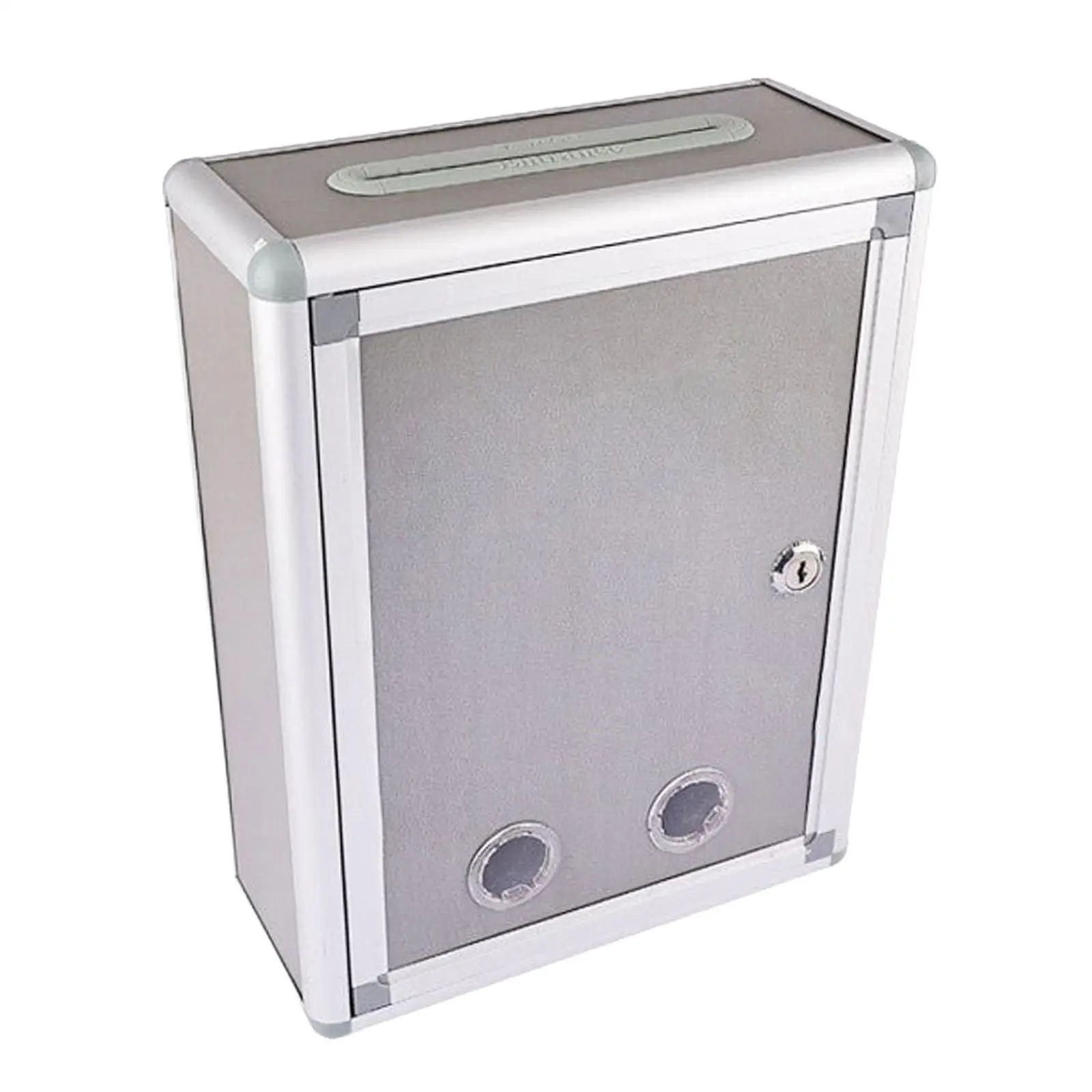 Lockable mailbox for wall mounting, mailbox with key lock, outdoor durable key