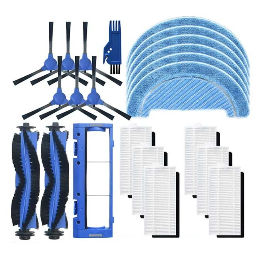 

Для Conga 1090 1790 Ultra Robot Запчасти для пылесоса основная/боковая щетка Hepa Filter Mop Cloth Accessories