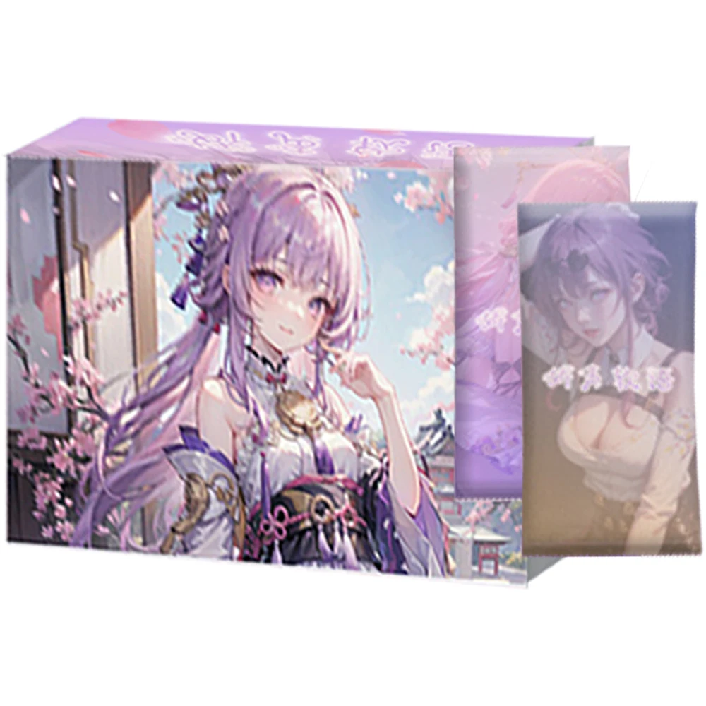 

2024 Newest Beautiful Girl Goddess Story Collection Card Waifu Card Girl Party CCG TCG Booster Box Doujin Toys and Hobby Gifts