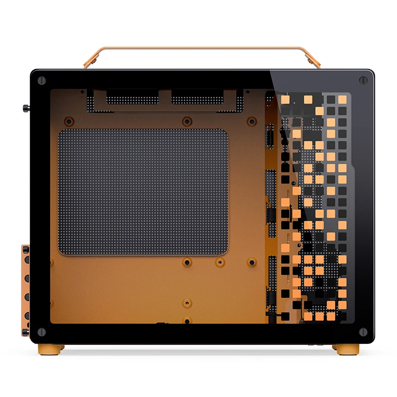Jonsbo Z20 PC корпус с ручкой портативный шасси для макс 240 мм воздушный радиатор 163 мм видеокарта Type-C настольный комп