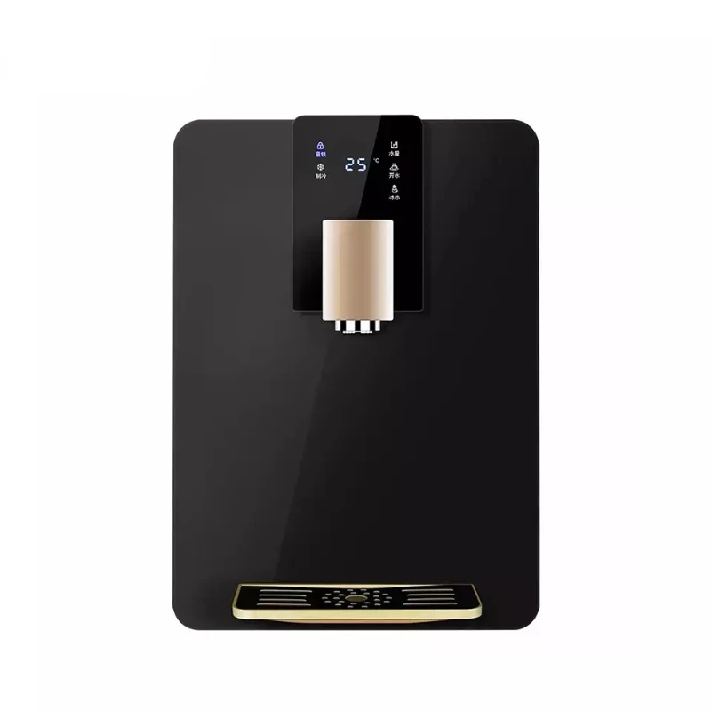 

Wall-mounted pipeline mini hot and cold water dispenser