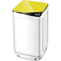 Giantex Full-Automatic Washing Machine Portable Washer and Spin Dryer 7.7lbs Capacity Compact Laundry Washer 1