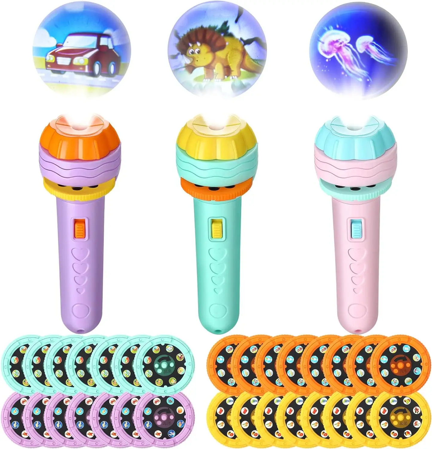 Flashlight Projector Story Lamp 3