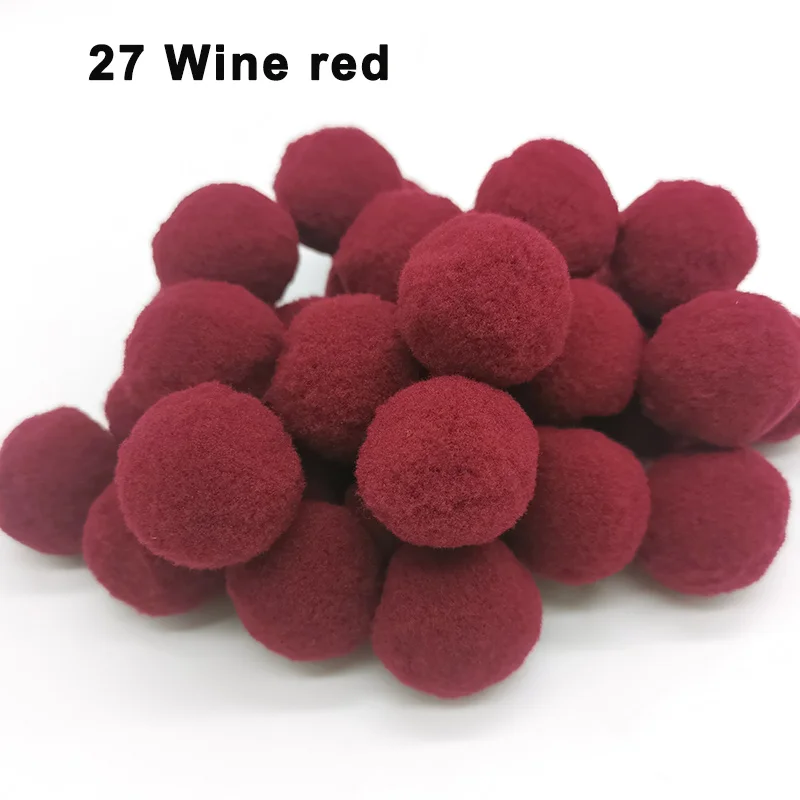 Colorful Fluffy Pom Pom Balls