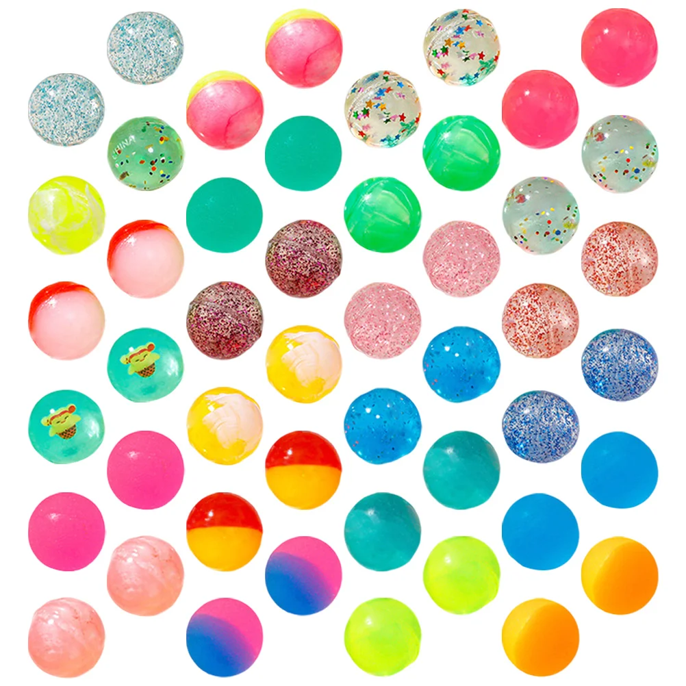 

48pcs Vending Machine Bouncy Balls Colorful Bouncy Balls Theme Party Favors