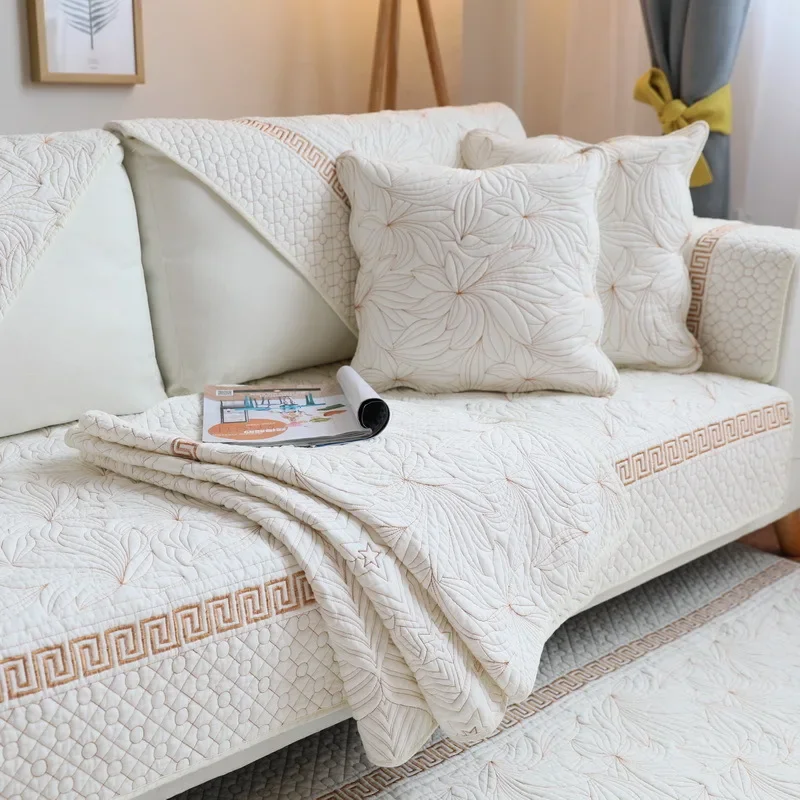 

Best Thicken Cotton Warm Cover Sofa Bubble Velvet Anti-slip Sectional Sofa Towel Covers Skin-friendly Plush Couch L-shape Seat