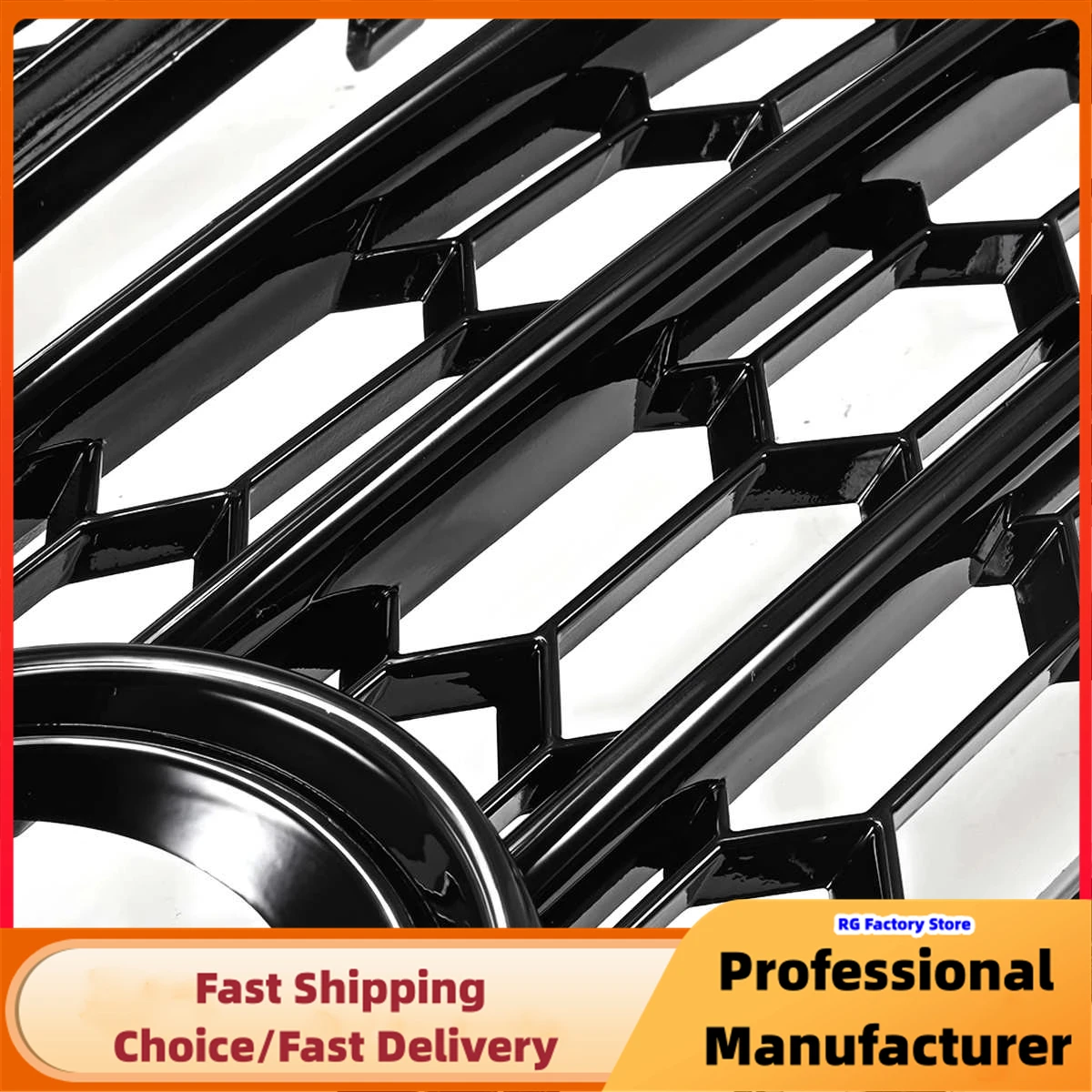 Grilles Pare-chocs Avant Nid D'abeille Pour Audi A3 8P – Hades Garage (Neuf)