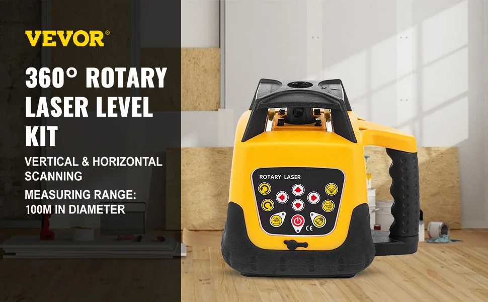 laser level in use