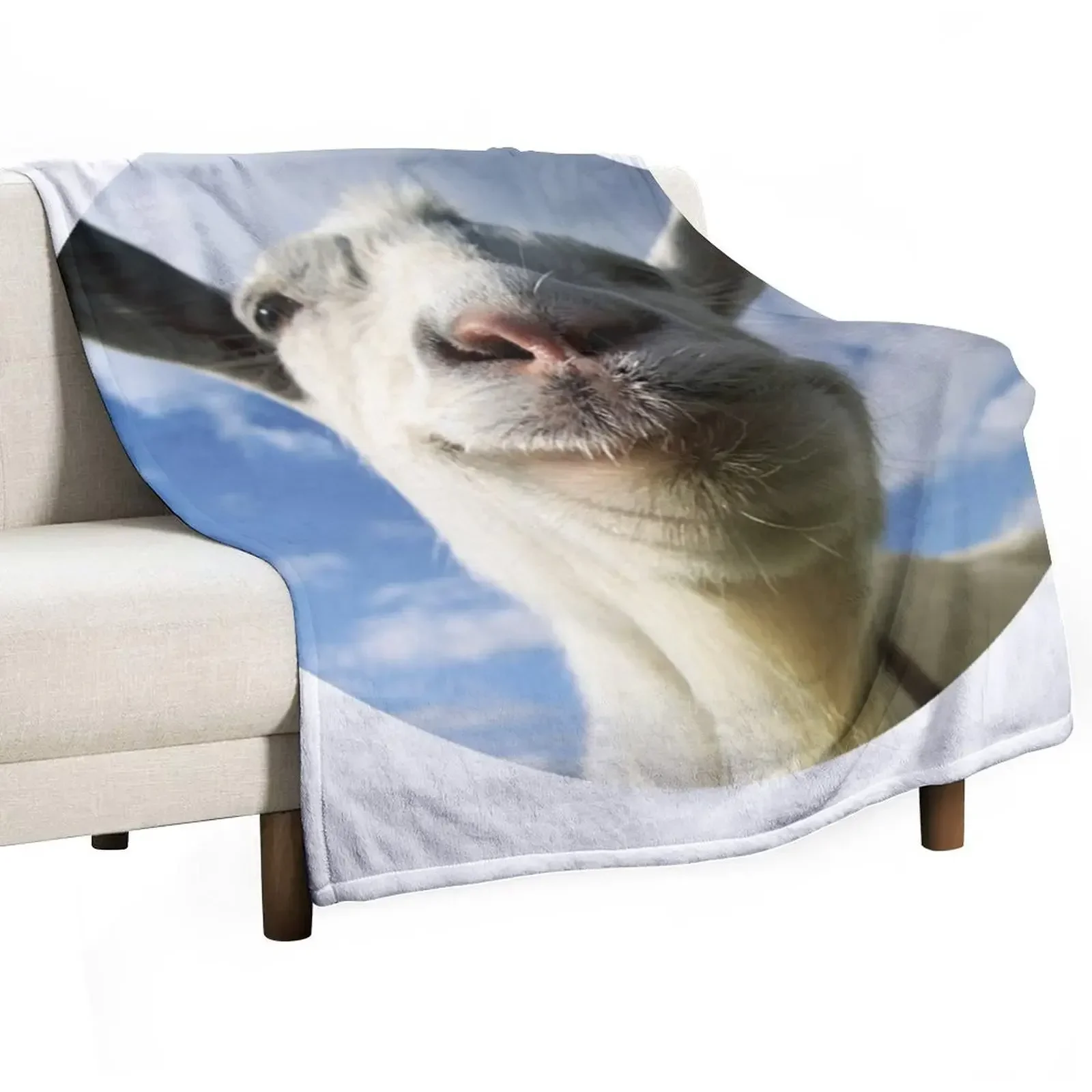 

Goat Simulator Throw Blanket Shaggy Summer Personalized Gift Nap Blankets