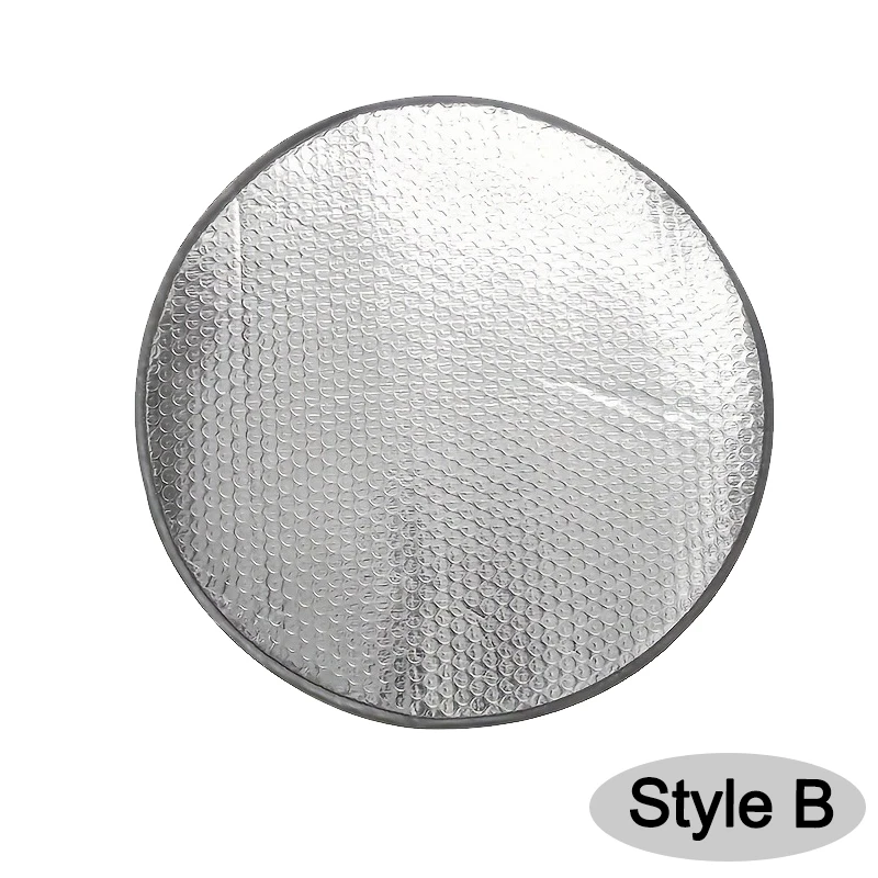 Premium Double Thick Foldable Sun Shade Cover - Silver Anti-UV Protection