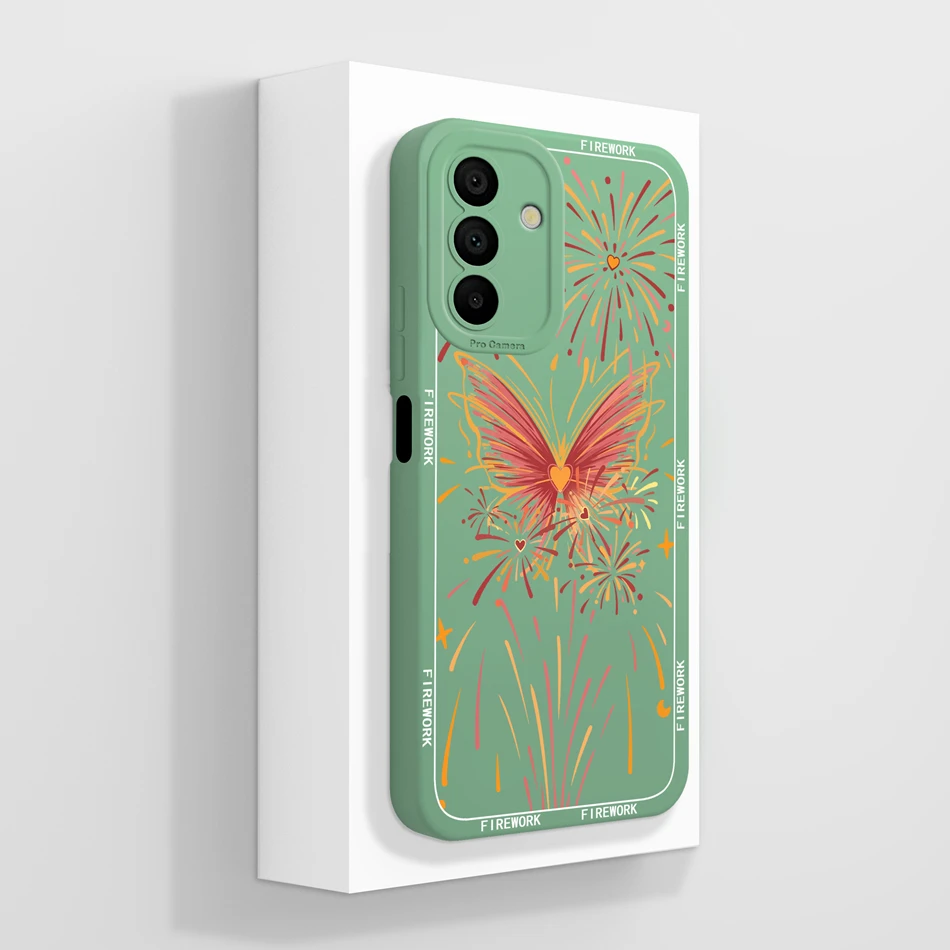 Cute Cherry Soft Liquid Silicone Phone Back Cover - Full Protection Case