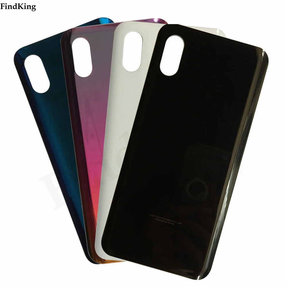 New Back Cover For Xiaomi Mi 8 Pro Battery Cover Rear Housing Door Case Mi 8 Pro Back Cover With Logo