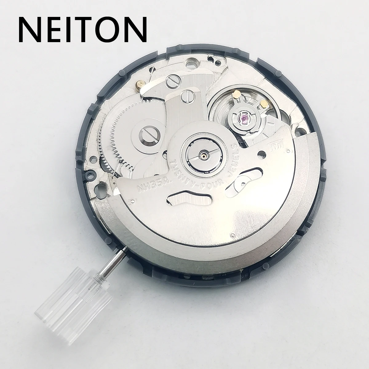 Watch Movement Japan NH35A Premium Mechanical 24 Jewels Automatic Self-winding White Date wheel High Accuracy Replace