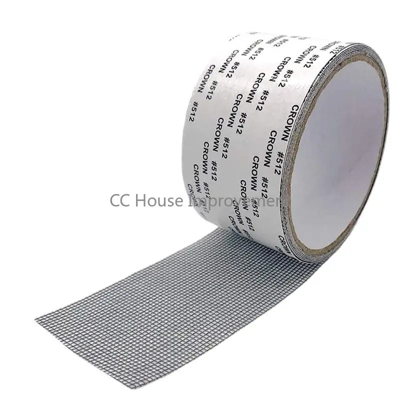 모기 방지 메쉬 끈끈한 와이어 패치 수리 테이프, 여름 스크린 창 문짝 모기장 패치, 깨진 구멍 수리