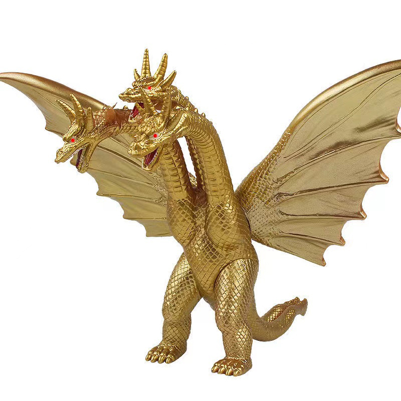 Action Figure Godzilla VS King Ghidorah Movie 15cm Model King Of The Monsters Soft Glue Movable Joints Toys For Kid Boy Gifts