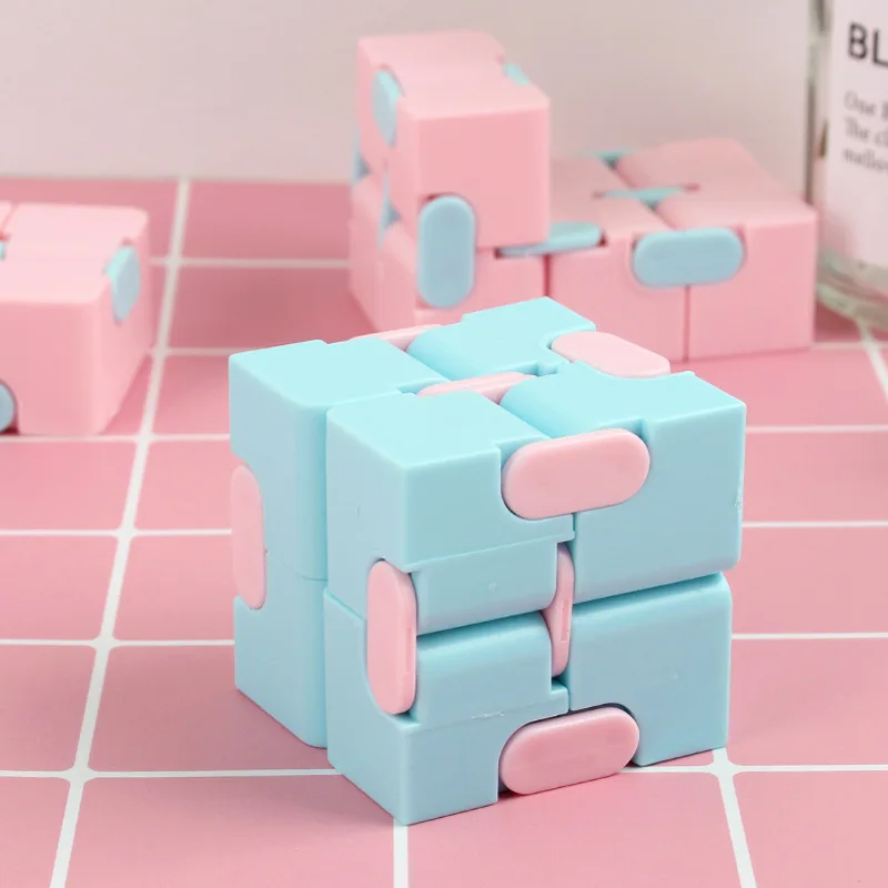 Relaxing Toy Stress Relief Endless Cube Fidget Flip Curious Gadgets Child Autism Decompression Spinner fidget toys anti stress toys