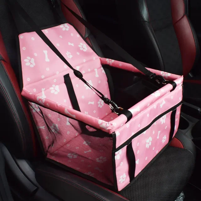 Double Thick  Travel Accessories  Mesh Hanging Bags Folding  Pet Supplies Waterproof Dog Mat Blanket Safety  Pet Car Seat Bag 4