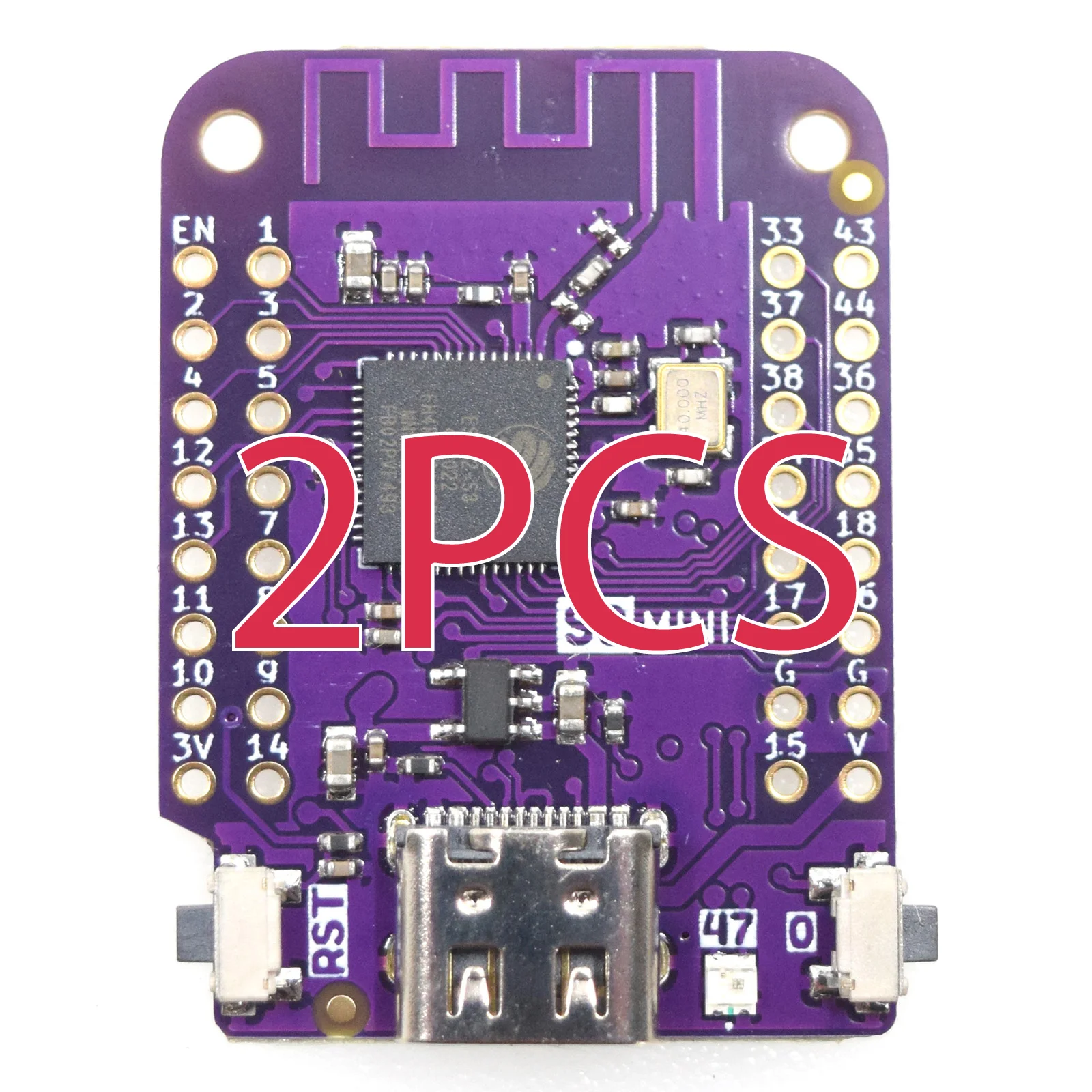 ตัวเลือกสินค้า บอร์ด IOT ESP32-S3 4MB Flash 2MB PSRAM - บอร์ดพัฒนา WIFI/Bluetooth